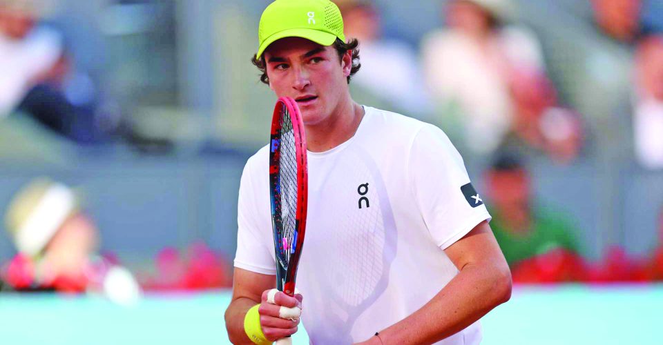 Tênis - João Fonseca - Reprodução