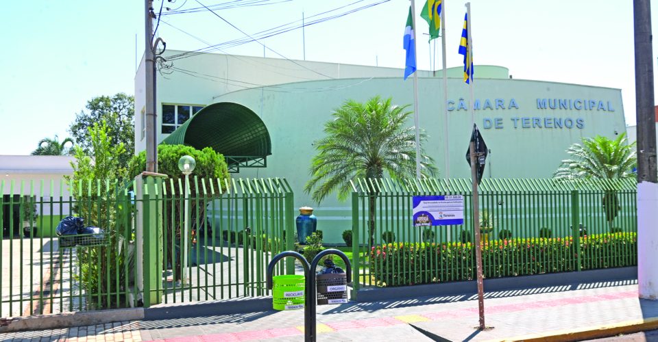 Câmara Municipal de Terenos - Foto: Nilson Figueiredo