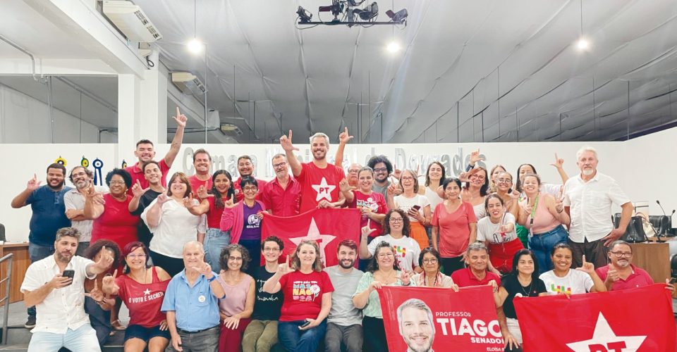Tiago Botelho vence prévias no domingo que definiu o pré-candidato do PT em Dourados - Foto: Divulgação