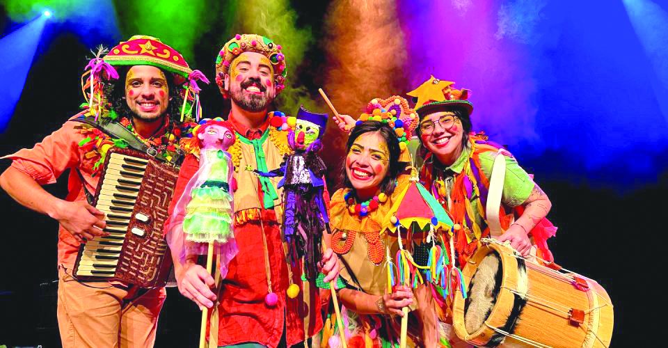 Trupe teatro de brincar -Foto: Reprodução