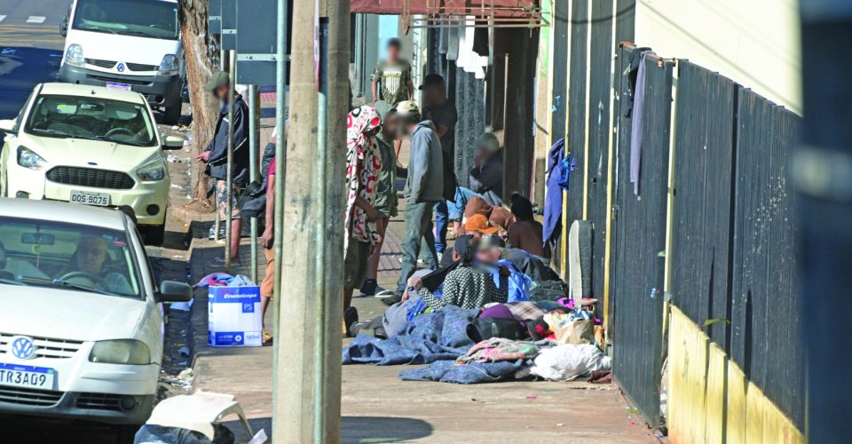 O número de pessoas em situação de rua na Capital tem crescido nos últimos anos - Foto: Nilson Figueiredo