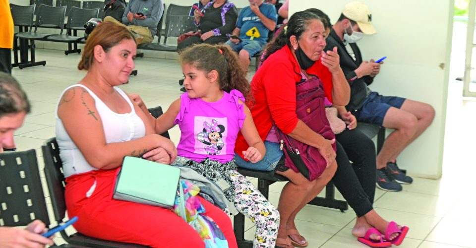 Crianças estão sendo as mais afetadas pela falta de leitos e cenário exige maior proteção - Foto: Fotos: Nilson Figueiredo
