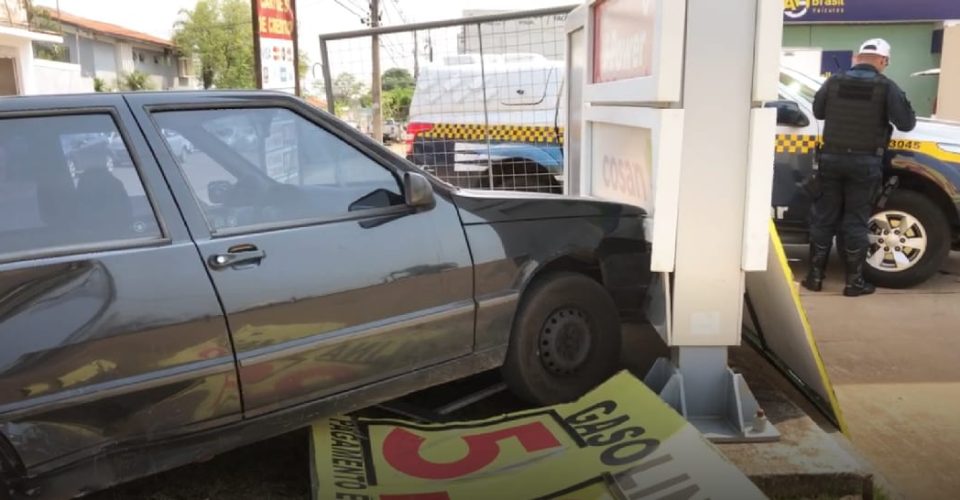 Colisão entre moto e carro derruba preço de combustível