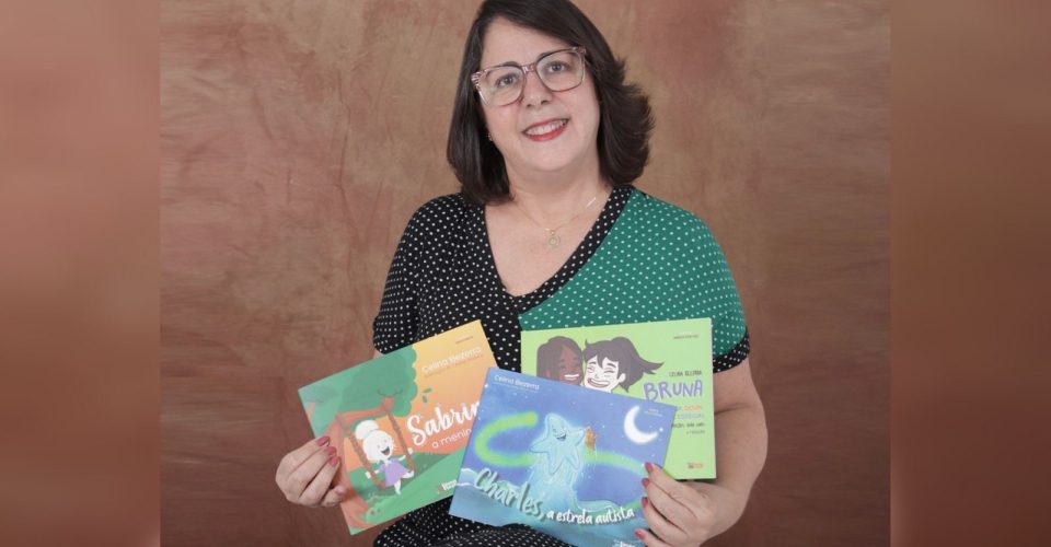 Celina Bezerra, autora do livro O pequeno grande Tião (Foto: Ana Ribas/Divulgação)
