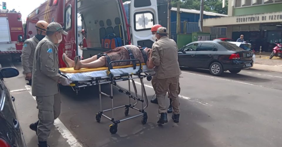 mulher poco elevador sindicato centro campo grande ms incidente acidente ocorrencia
