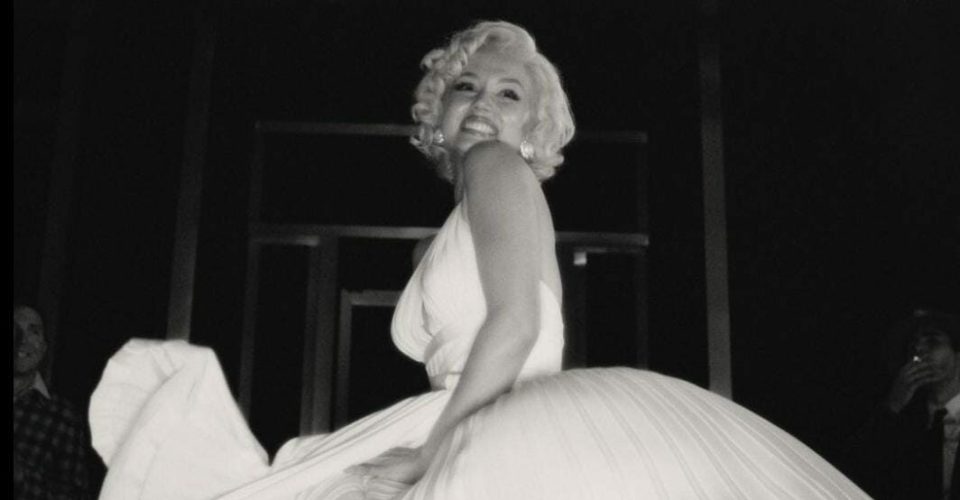 Ana de Armas Blond Marilyn Monroe