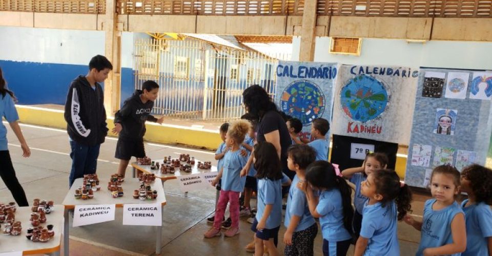 escola municipal Professora Ione Catarina Gianotti Igydio prêmio VALORIZAÇÃO DA CULTURA INDÍGENA