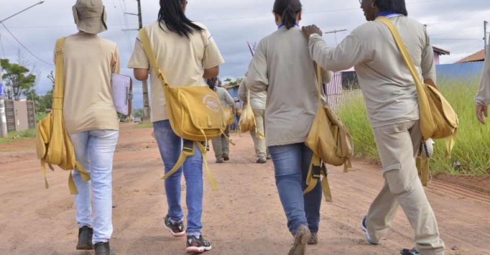 Agentes Comunitários de Saúde (ACS) 
(Foto: Divulgação Prefeitura Municipal de Campo Grande)