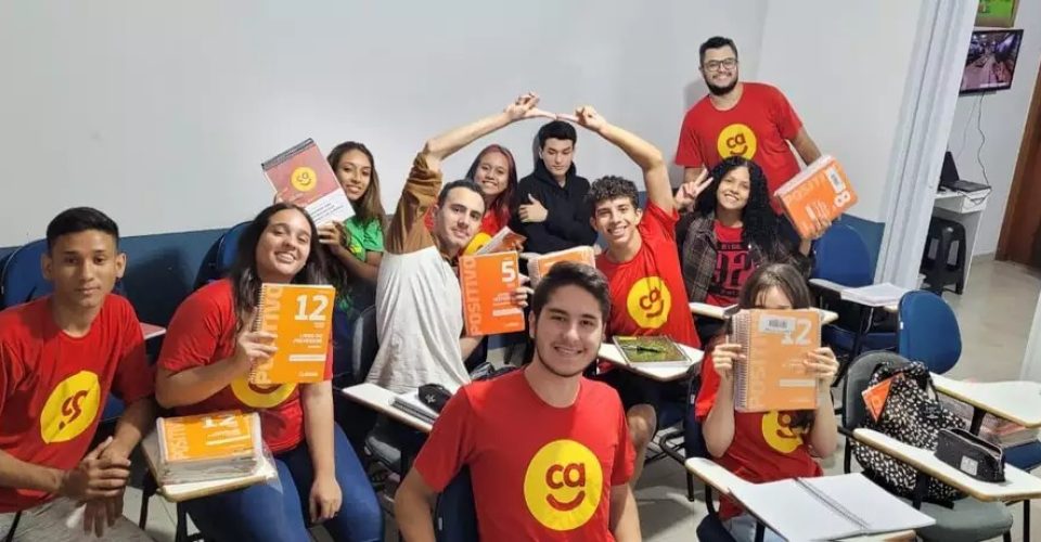 Alunos do Instituto Causadores da Alegria (Foto: Divulgação)