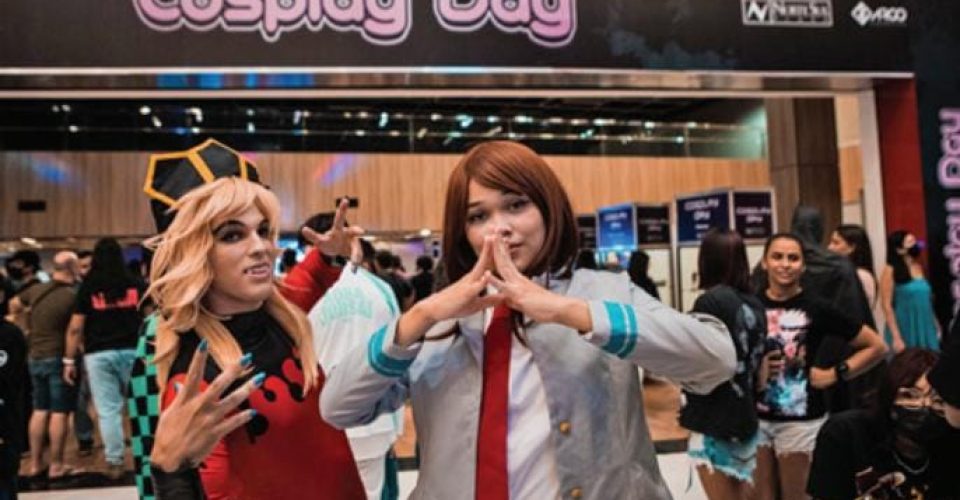 Dia do Cosplay Personagens famosos marcaram presença na Feira do