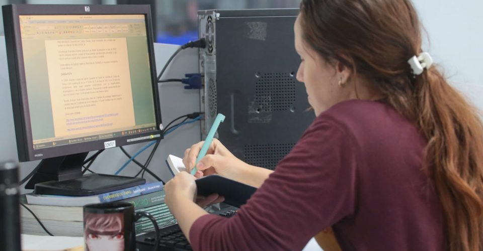 Foto: Objetivo do Governo
do Estado é testar a
eficácia do teletrabalho/Marcos Maluf