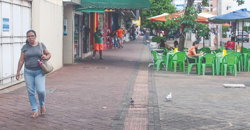 Foto: A rua, segundo
historiadores, é
considerada primeiro
corredor cultural e
comercial da Capital/Marcos Maluf