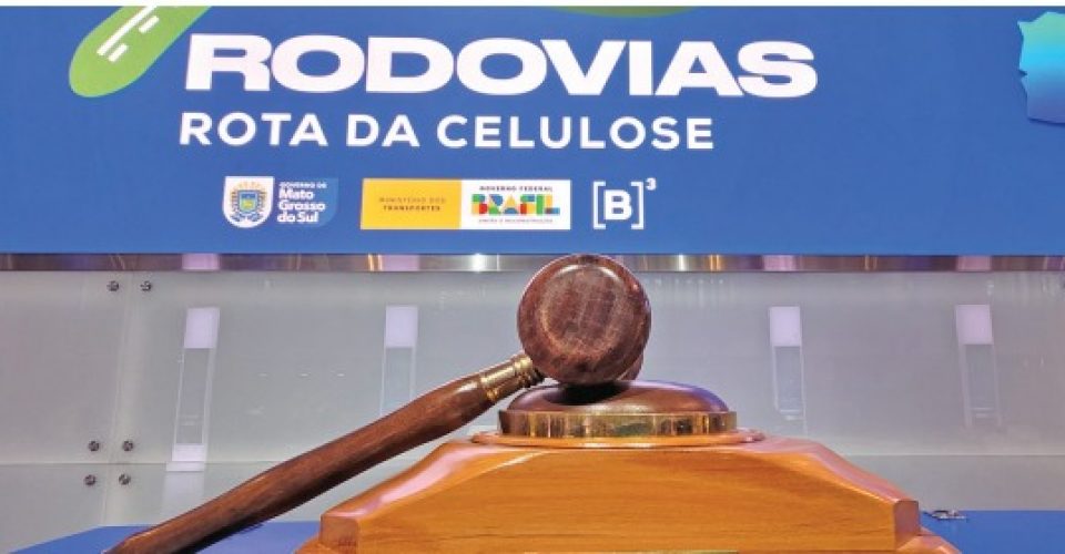 Leilão da Rota da
Celulose foi realizado
no mês de maio na B3 - Foto: Saul Schramm