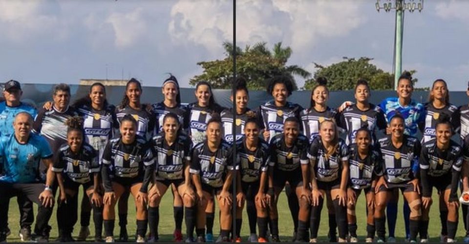 Elenco do Operário, no Rio de Janeiro, em jogo com o Flamengo na Copa do Brasil - Foto: Reprodução