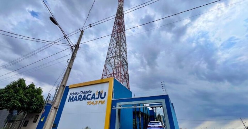 Fachada Rádio Cidade Maracaju - Foto: Jhenyfer Rocha Farias