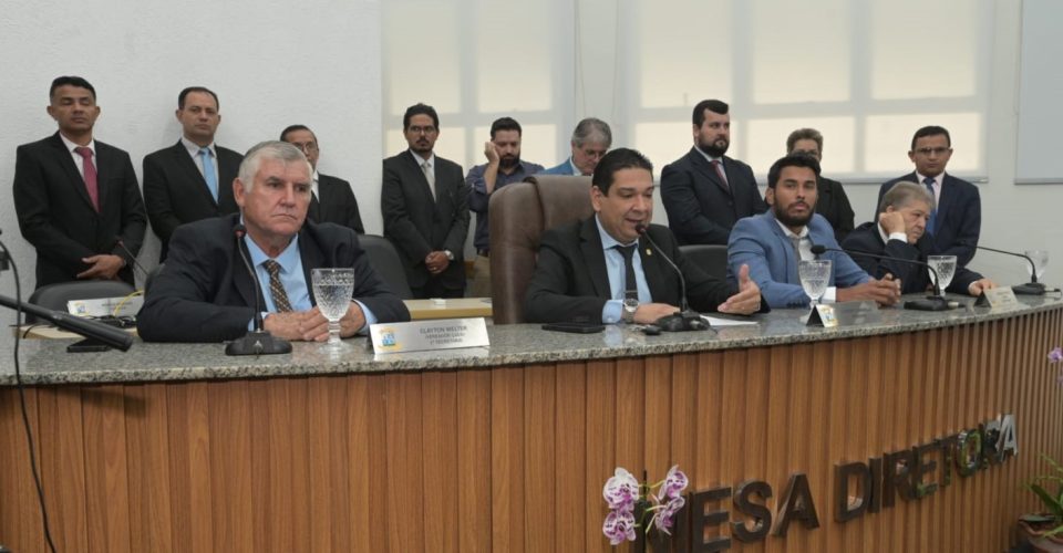 Coletiva de imprensa em Terenos - Foto: Nilson Figueiredo