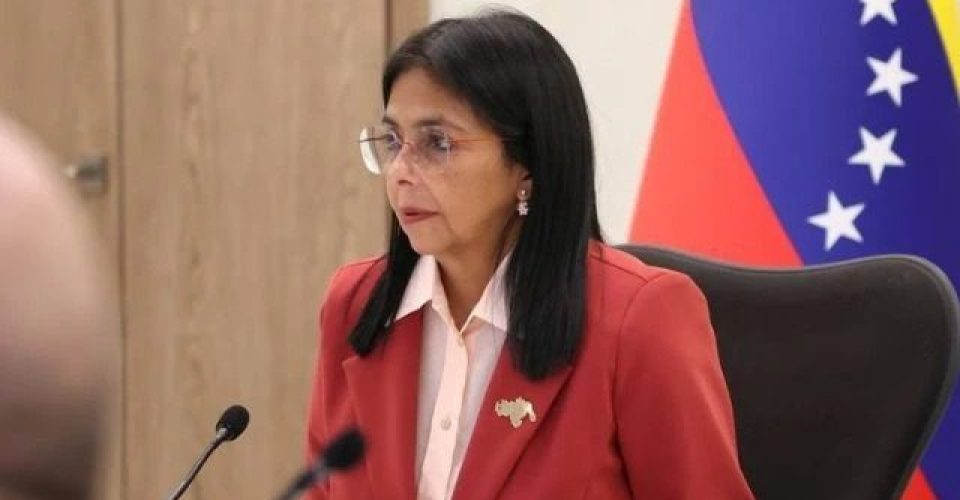 Presidente interina da Venezuela, Delcy Rodríguez - Foto: reprodução