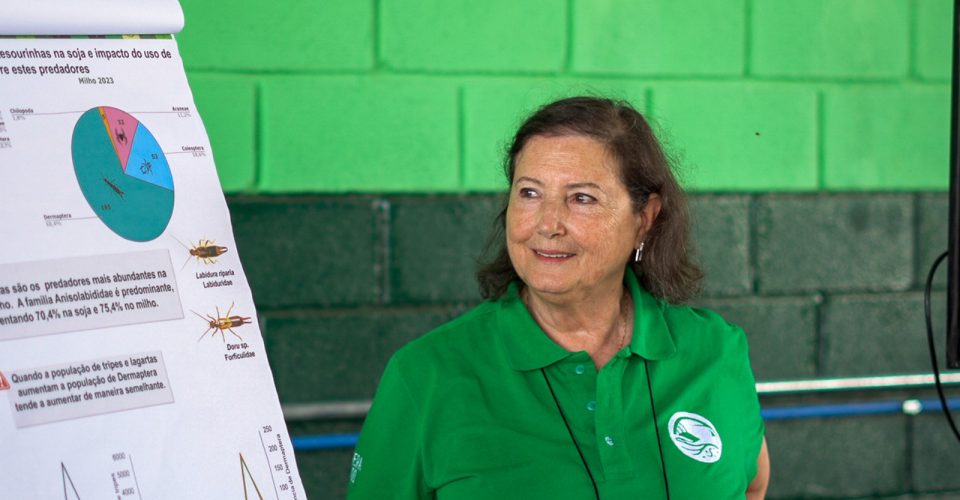Pesquisadora Eliana Fontes, coordenadora técnico-científica do projeto - Foto: Regenera Cerrado