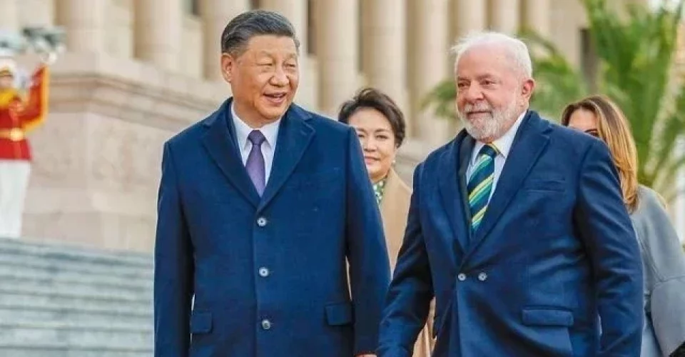 Xi Jinping e Lula -Foto: Ricardo Stuckert