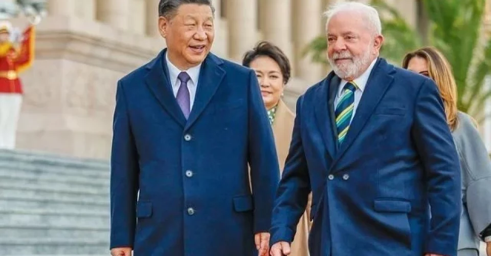 Xi Jinping e Lula -Foto: Ricardo Stuckert