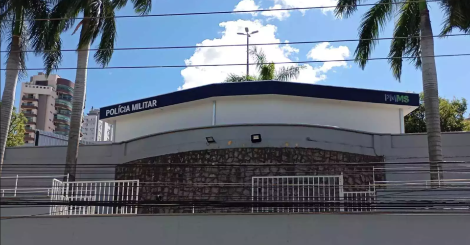 Nova base da PM, que será inaugurada nesta quinta-feira em Campo Gande - Foto: PMMS/Divulgação