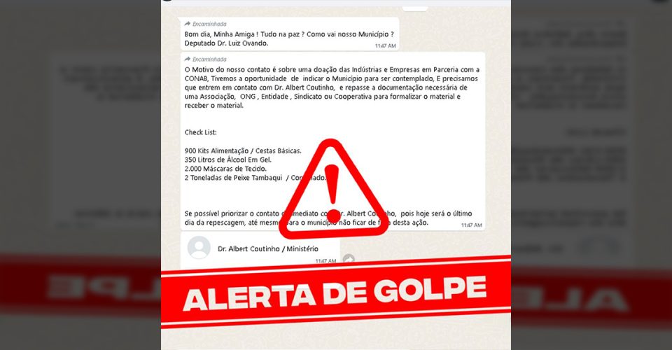 alerta golpe ovandro