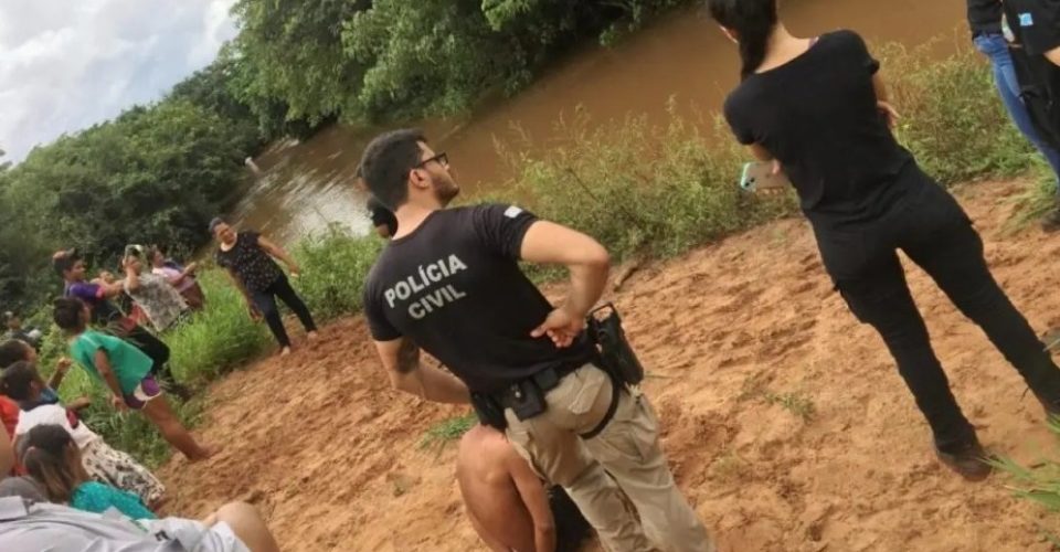 A cabeça da vítima teria sido jogada no Rio Panduí (Foto: Divulgação)