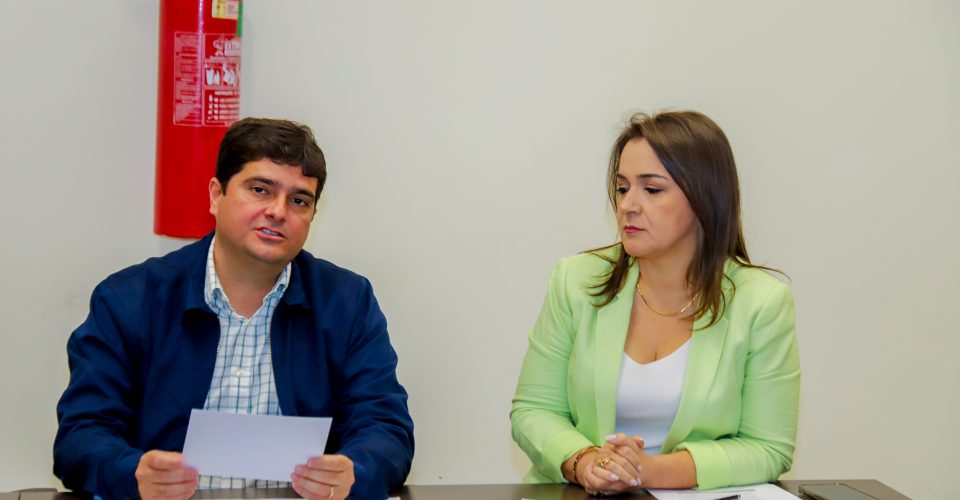 Presidente da Assomasul Valdir Junior e a refeita de Campo Grande Adriane Lopes serão os anfitriões  do evento