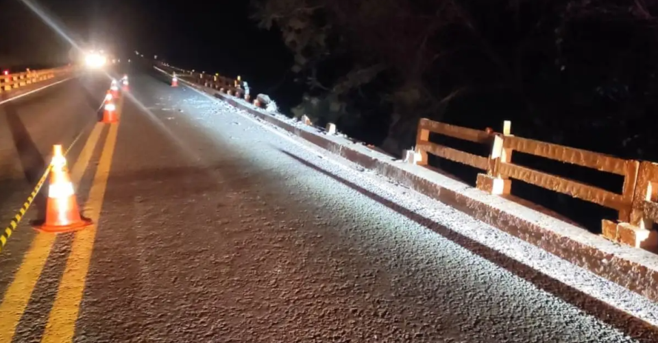Imagem feita durante a madrugada - Foto: Olimar Gamarra