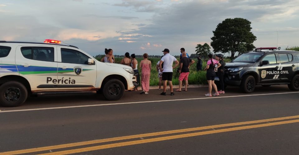 mulher morta pelo filho