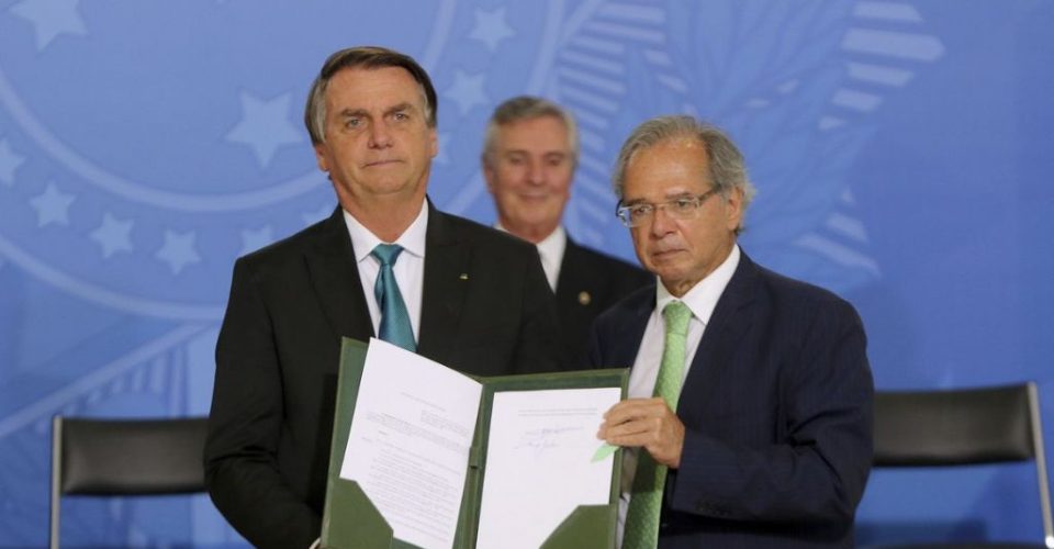 Jair Bolsonaro e Paulo Guedes - Foto: Wilson Dias/ Agência Brasil