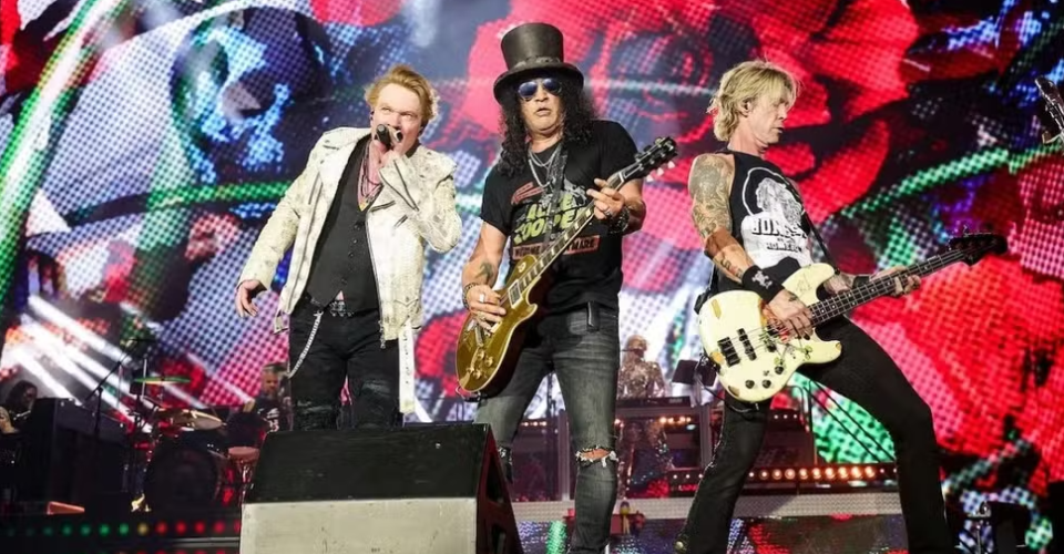 Guns N' Roses vão se apresentar em Campo Grande — Foto: Divulgação