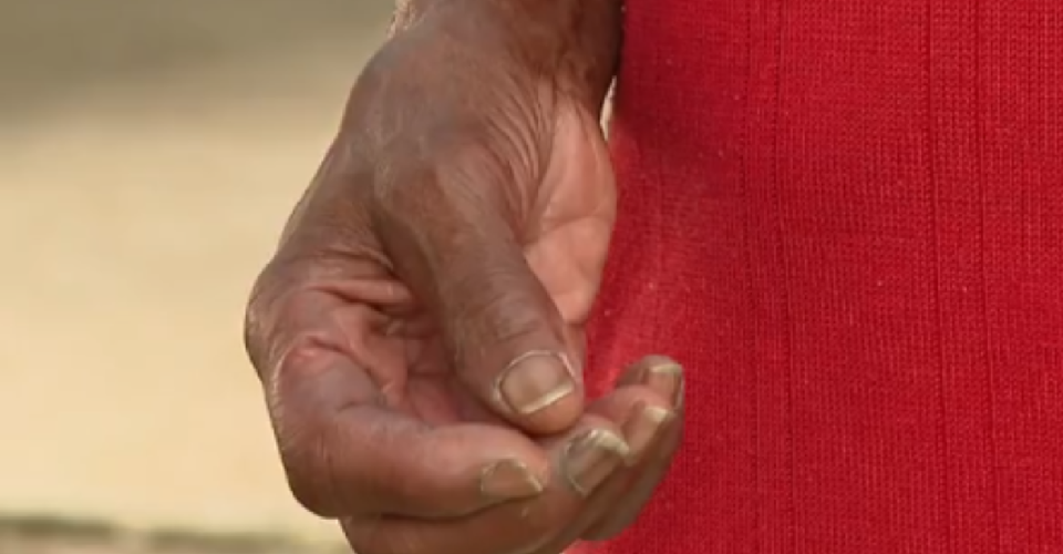 Mulher foi resgatada em condição análoga à escravidão — Foto: Reprodução