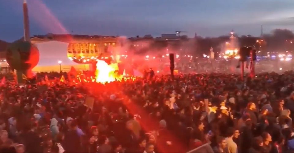 protesto frança