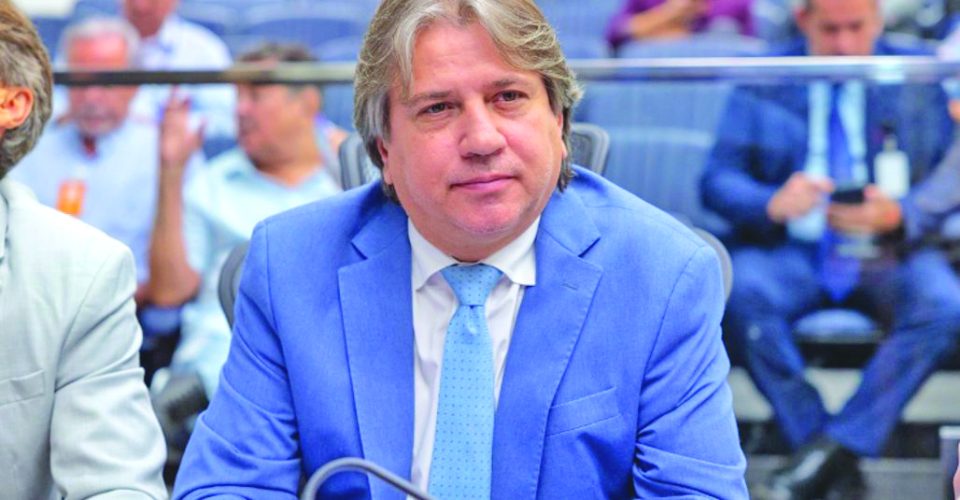 Segundo Caravina, o Podemos tem interesse em fortalecer o partido no MS - Foto: Carlos Ribeiro/Alems