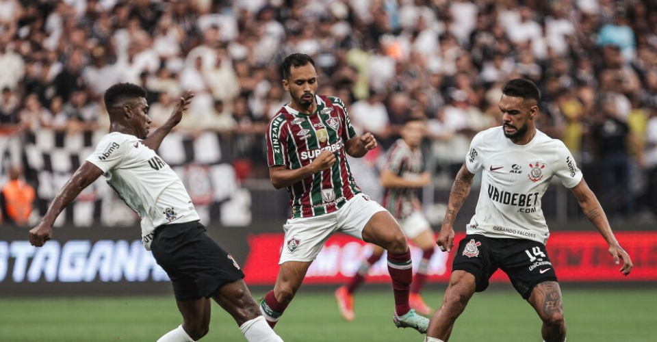 Fluminense e Corinthians - Foto: Lucas Mercon/Fluminense