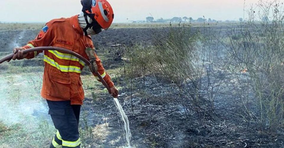 Aumentam focos de incêndios no Pantanal