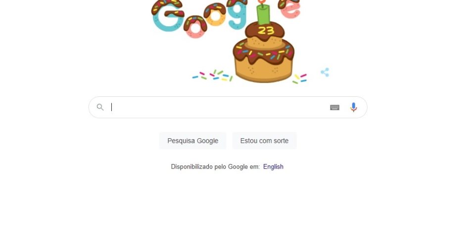 1º Doodle do Google completou 25 anos 