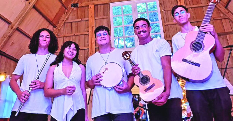 O grupo Som que Chora, formado por adolescentes, é uma das atrações do encontro - Foto: Divulgação