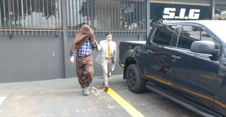 Foto capturada no momento em que Paulo prestou depoimento, na semana passada - Foto: Rprodução/Cido Costa Costa - Dourados News