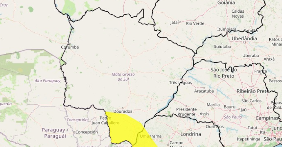 Foto: Divulgação/Inmet