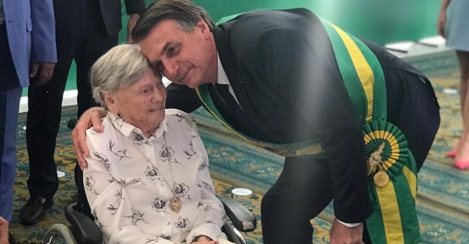 mãe de Bolsonaro