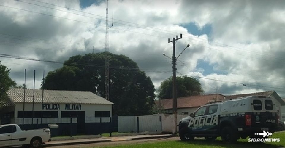 Foto: Quartel da PM no Dist Quebra Coco - Foto SN