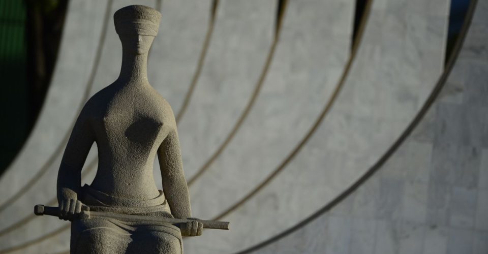 Fachada do edifício sede do Supremo Tribunal Federal - STF