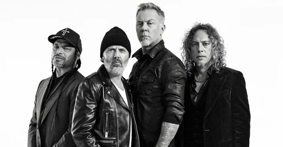 Integrantes da banda Metallica. Foto: Divulgação