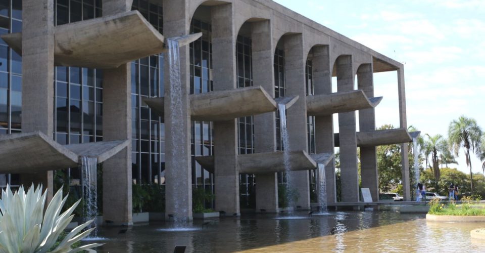 Palácio da Justiça na Esplanada dos Ministérios