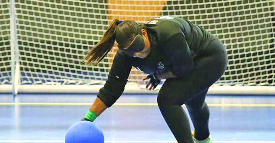 Graziele Marques é um dos talentos do goalball nacional - Foto: Reprodução/ Instagram