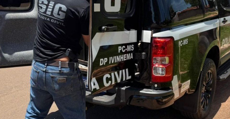 policia civil - ivinhema - prisão