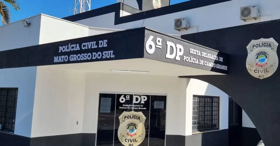 6ª Delegacia de Polícia de Campo Grande investiga o caso
Foto: reprodução Adepol MS