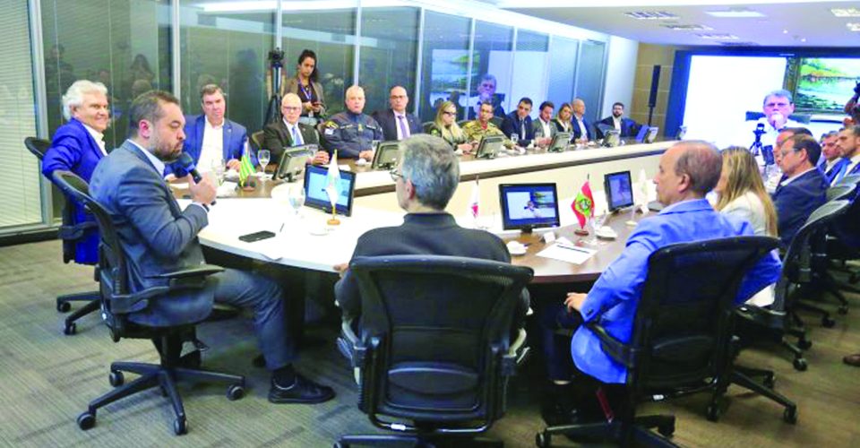 Reunião aconteceu
após a operação do Rio de Janeiro que culminou com 120 mortes - Foto: Reprodução